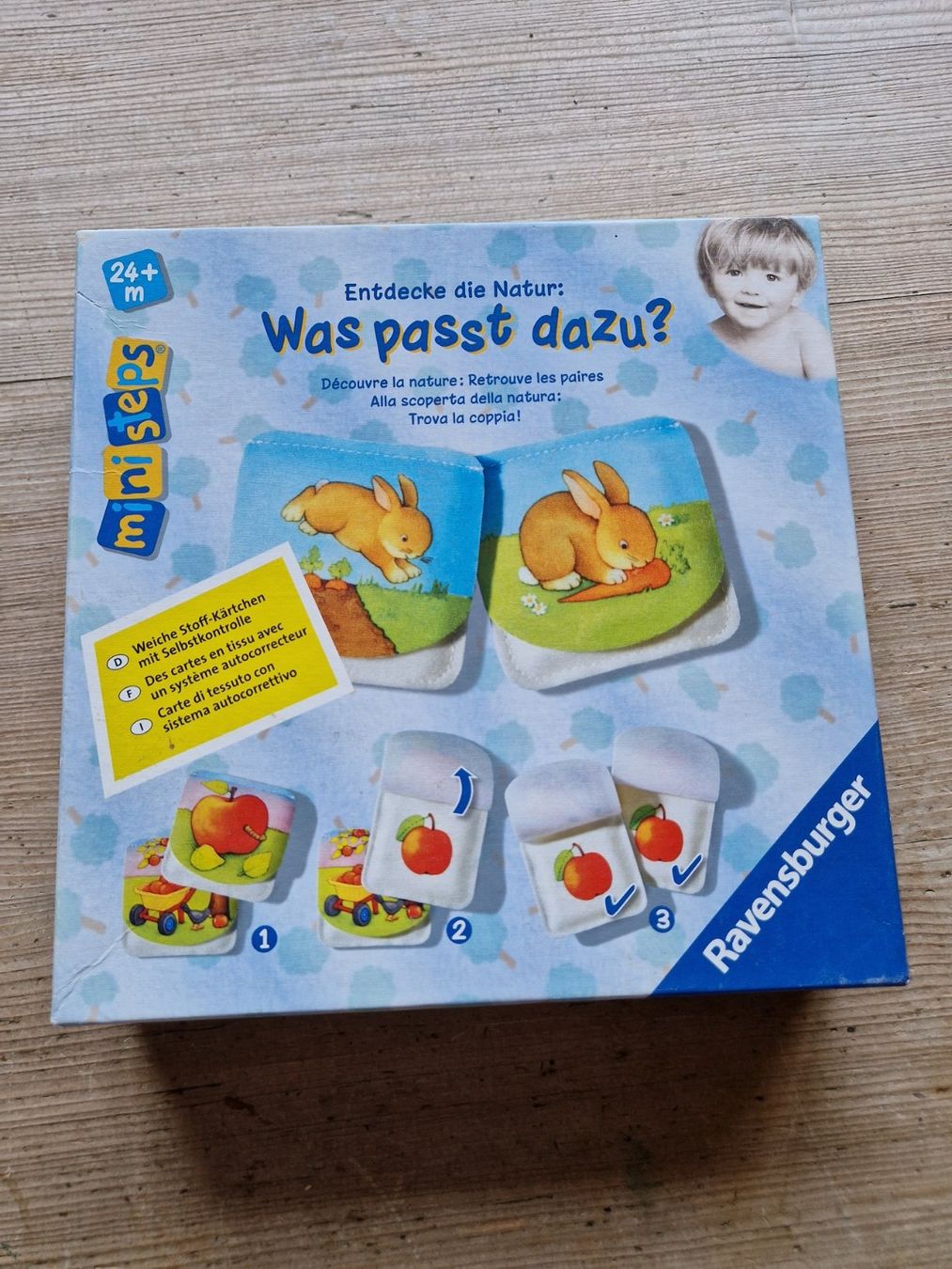 Ravensburger Giochi: Memory aus Stoff – Usato da Aarberg venduto da haramana