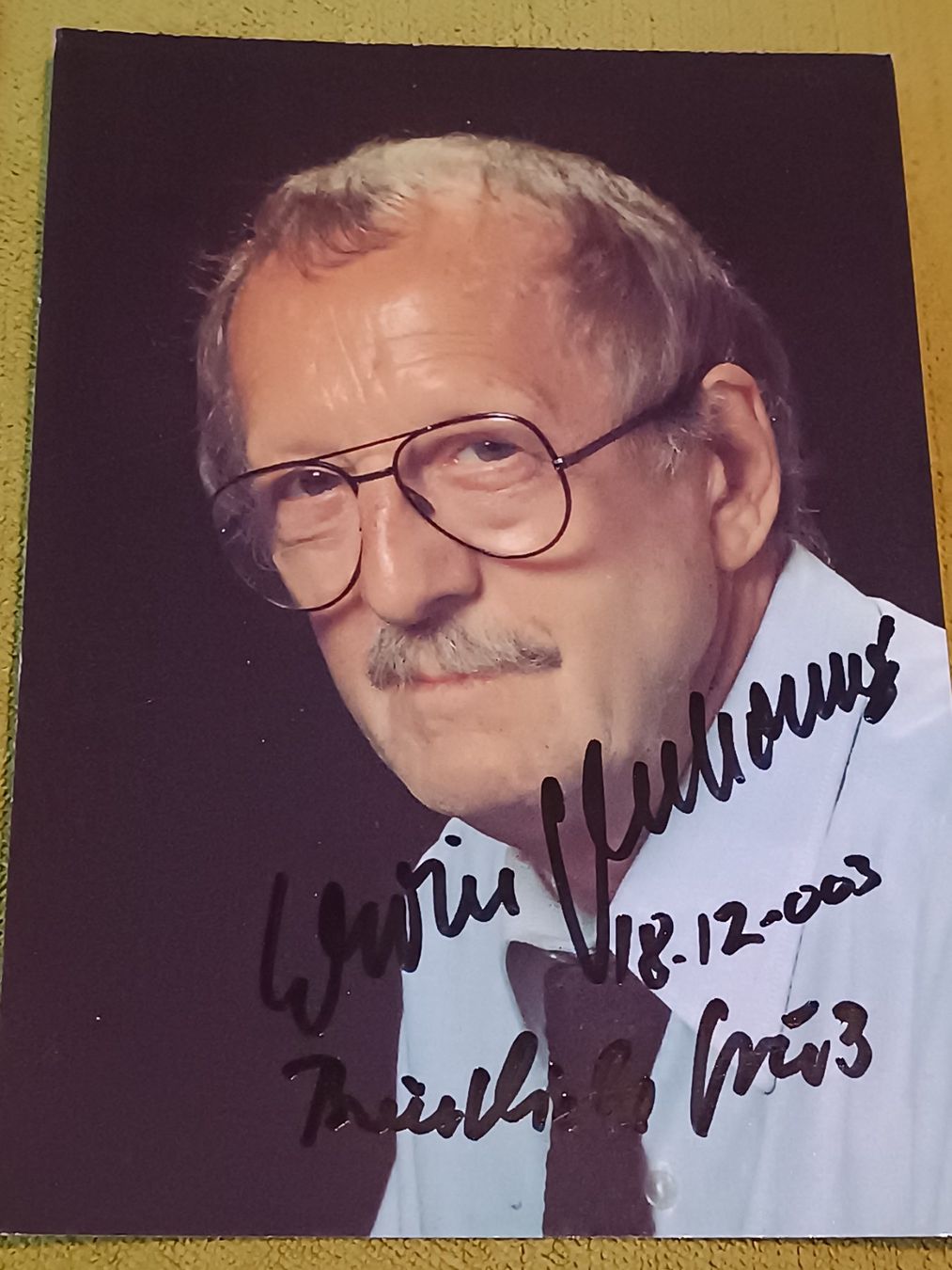 Autografi: Erwin Geschonneck - 2008 verstorben - handsignierte AK – Usato da Menziken venduto da Autogramme