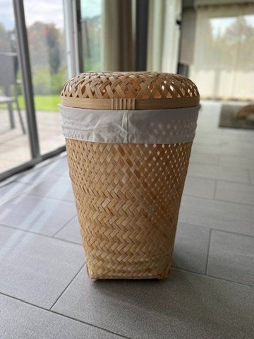IKEA SALUDING: Wschekorb, handgefertigter Bambus, 50 L (Neu (gemss  Beschreibung)) in Meggen fr CHF 20  nur Abholung auf Ricardo kaufen