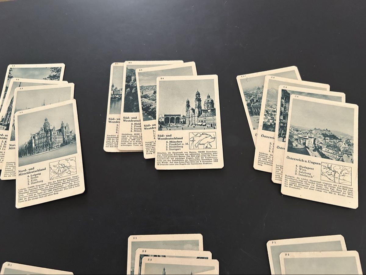 Spiele: Antikes HAUSSER QUARTETT von 1930 – Gebraucht aus Zumikon von tuna007 2
