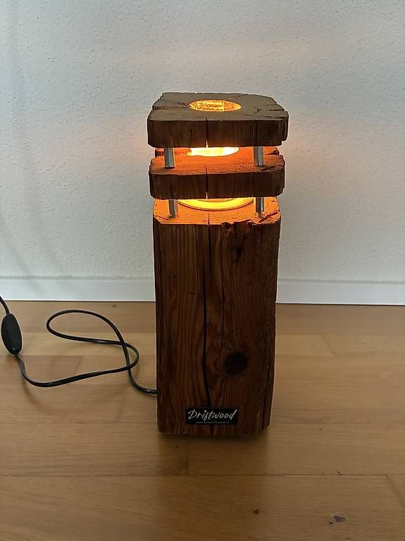Lampade: Rustikale Lampe aus Schwemmholz Driftwood – Usato da Münchwilen AG venduto da demanuel89 1