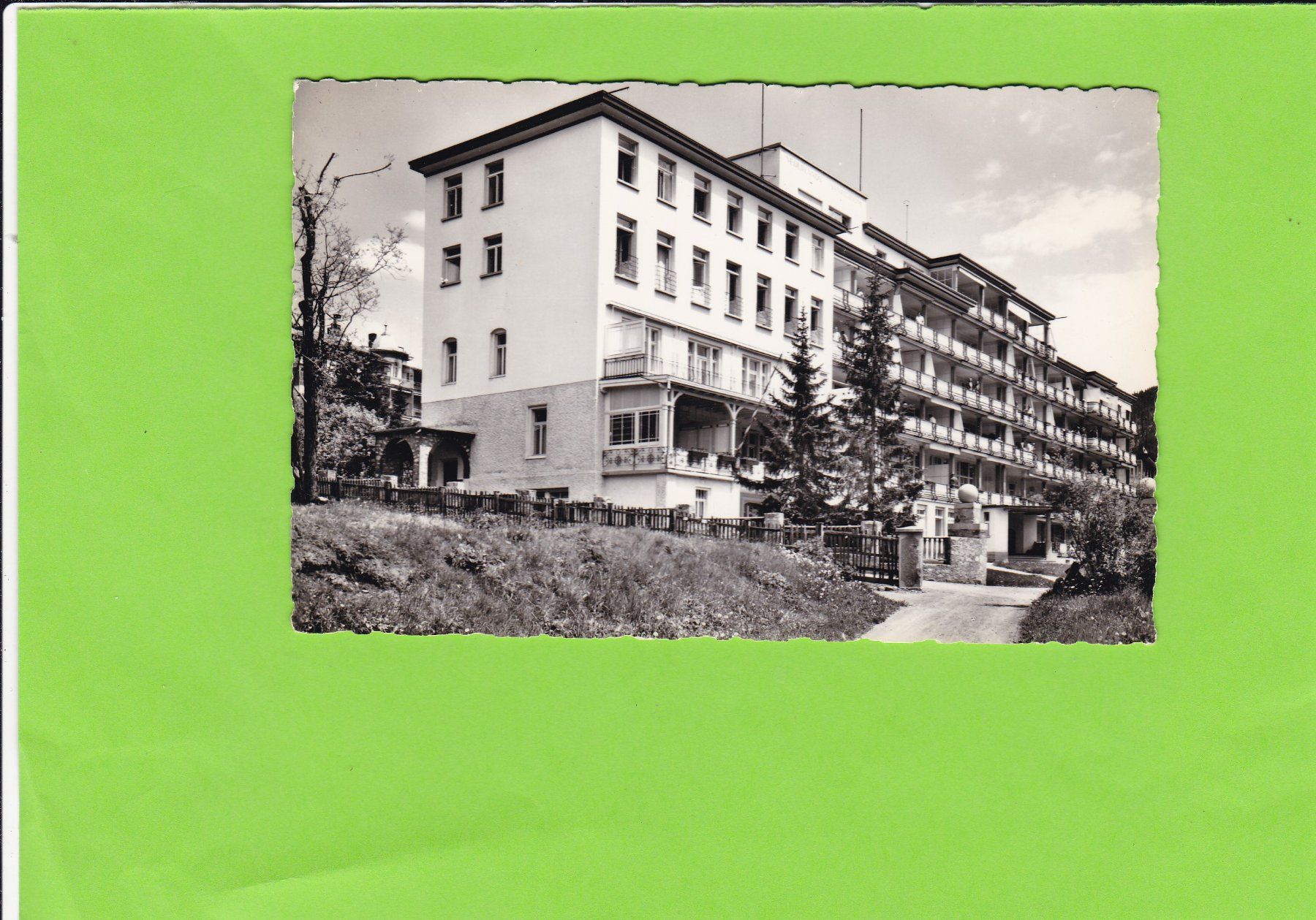 Cartoline postali: Nederlands Sanatorium-Davos – Usato da St. Peterzell venduto da neckertal