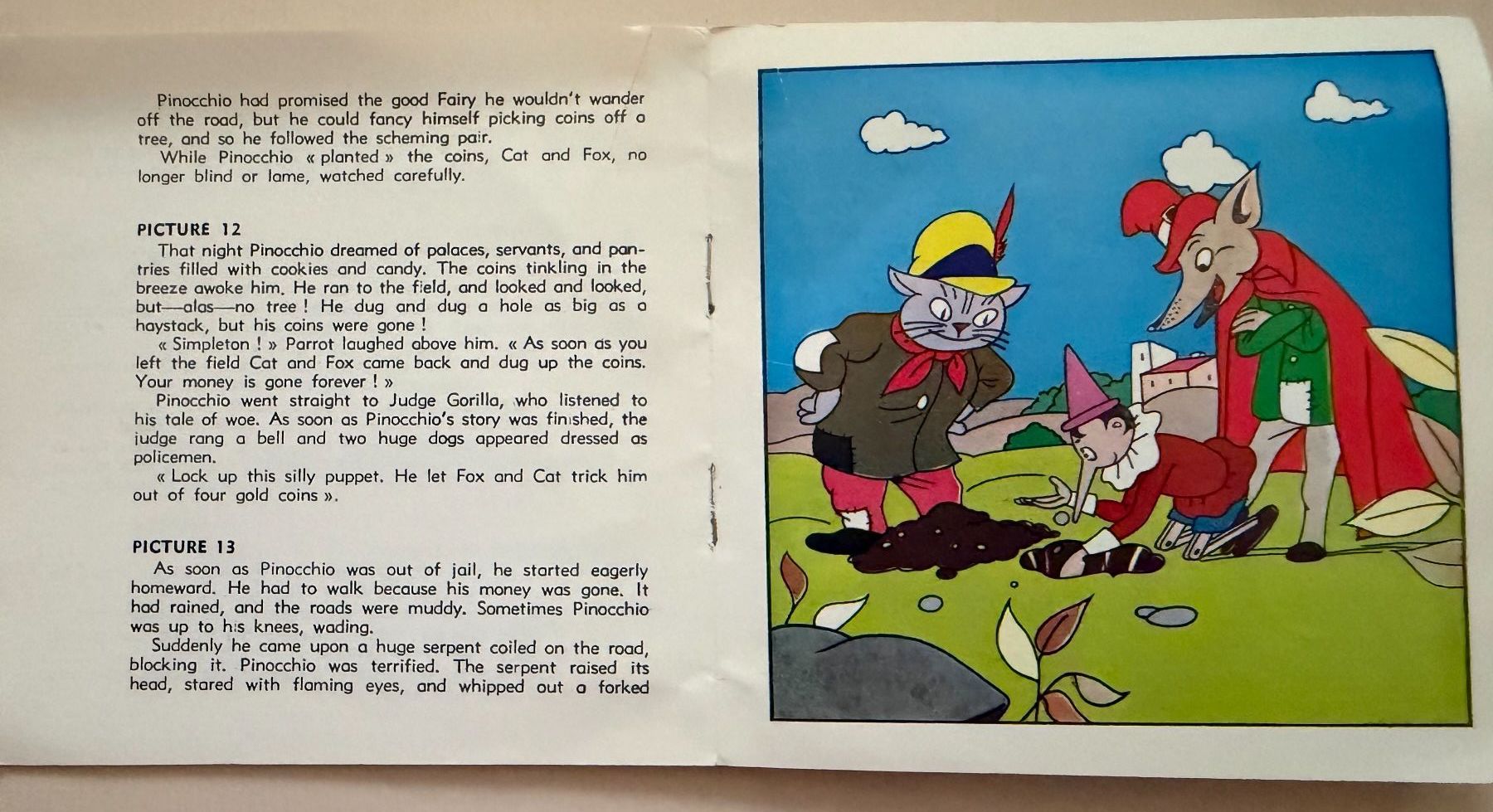 View-master Giocattoli: View-Master 3D: Nr. B 311 PINOCCHIO – Usato da Tegerfelden venduto da siebenmacky 2