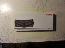 Märklin Doppel-Kreuzungsweiche 24624 Handbetrieb