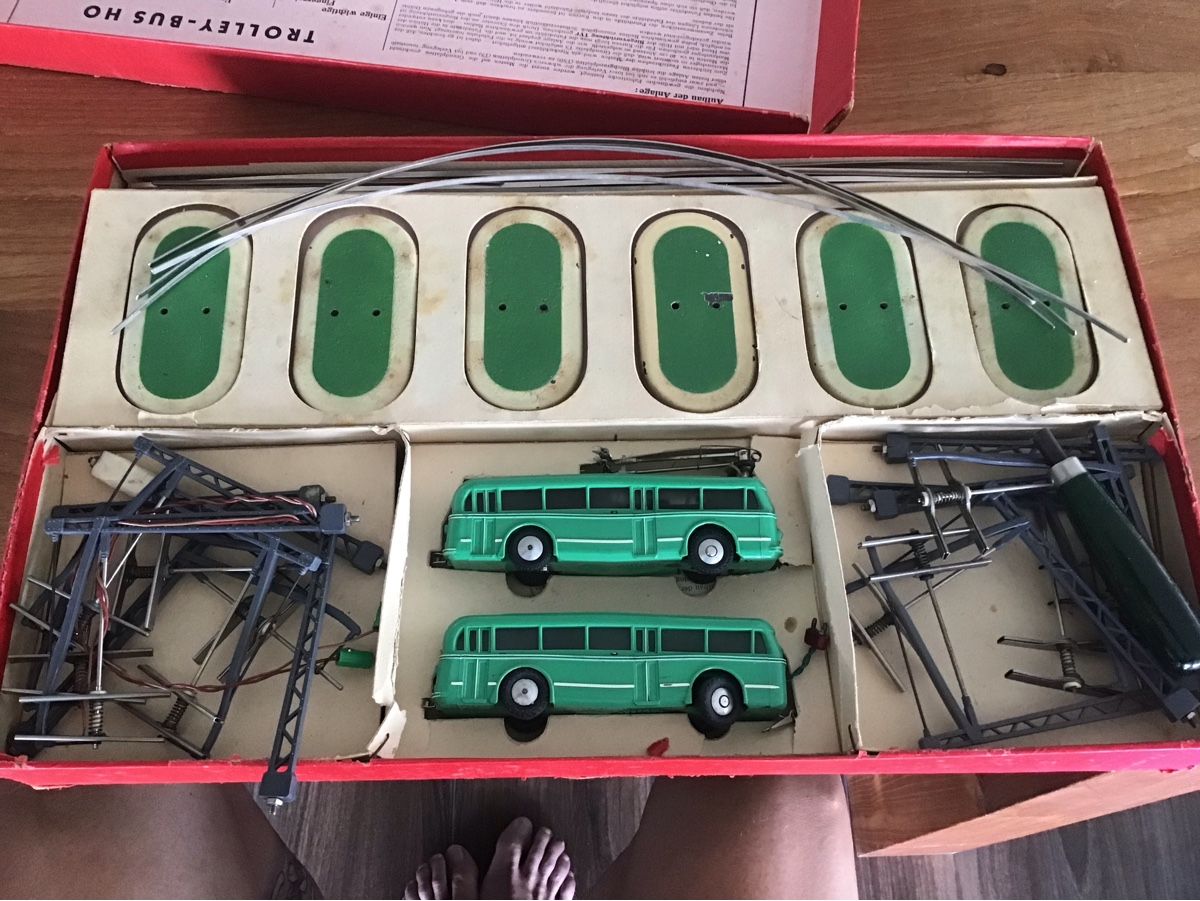 Eheim Modellini di ferrovie: Eheim Trolley Bus – Usato da Metzerlen venduto da muelhth1 2