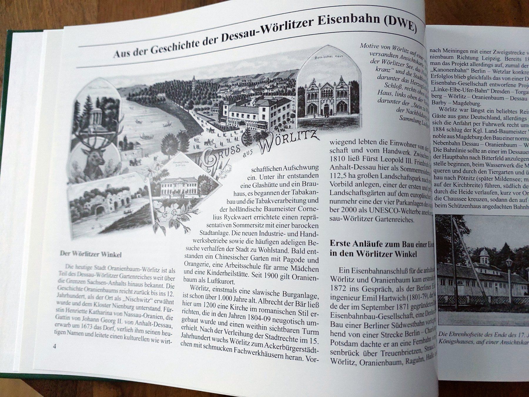 Libri: Die Dessau-Wörlitzer Eisenbahn - Ludger Kenning – Usato da Schönenwerd venduto da Steidi 2
