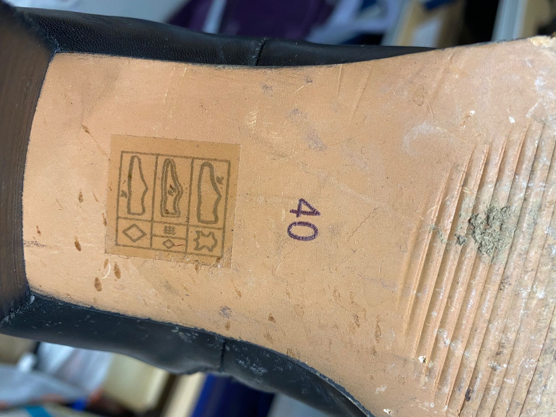 Scarpe da donna: Stiefeletten Schwarz Grösse 40. Leder – Usato da Zürich venduto da vreni1973 5