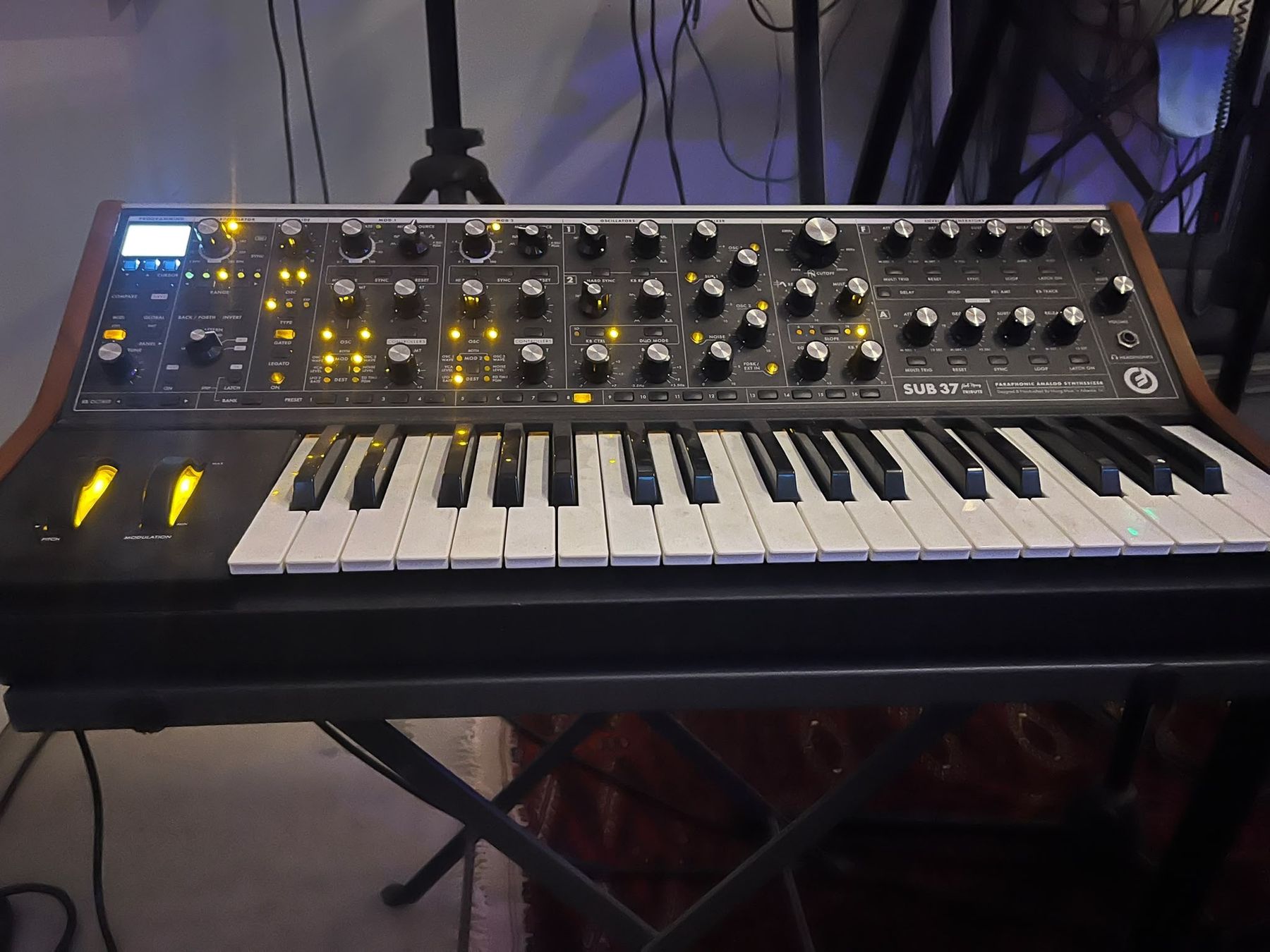 Moog Strumenti musicali: Moog Sub 37 – Usato da Zürich venduto da SunFlower_14
