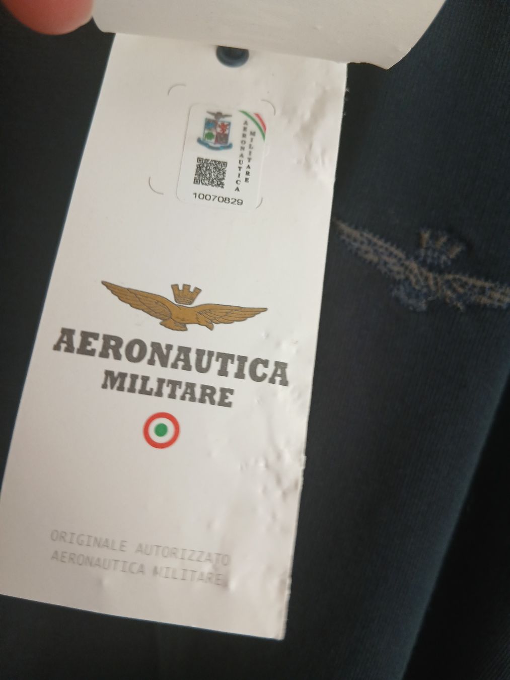 Aeronautica Militare Camicie: Aeronautica Militare Sweatshirt Jacket Size L Blue – Nuovo (secondo la descrizione) da Wil SG venduto da tre_g2l7 4