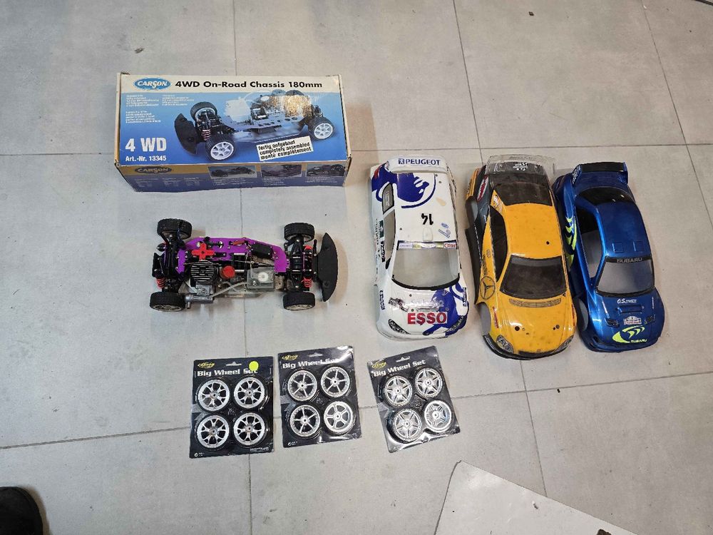 RC Carson 4WD, Telaio e Carrozzerie Multiple e radiocomando! (Usato) a ...