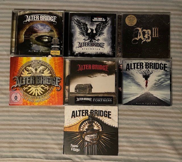 CD: 7 Alter Bridge CD's - TOP – Nuovo (secondo la descrizione) da Neuenkirch venduto da Witch55