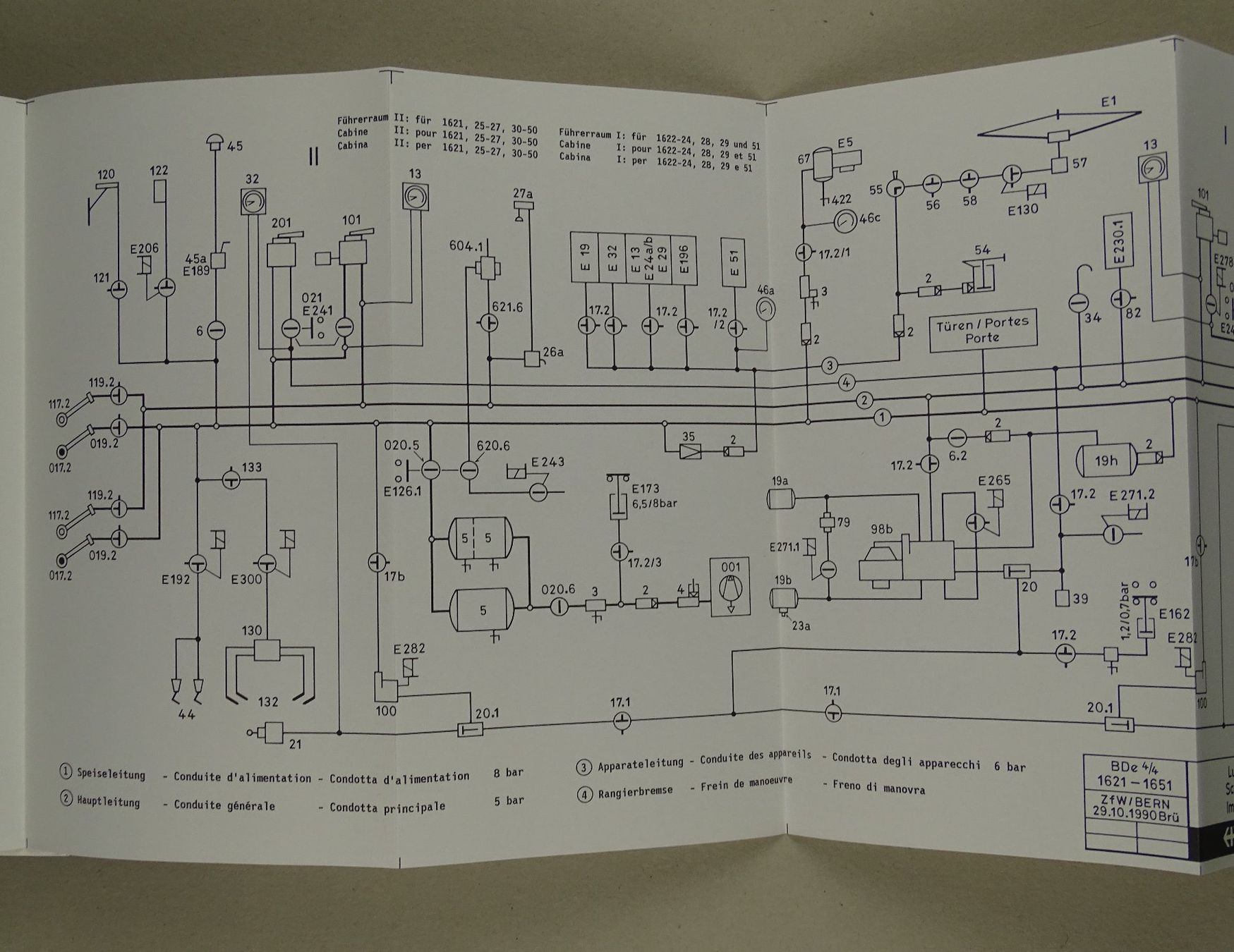 Libri: ELEKTR. TRIEBWAGEN BDe 4/4 1621-1651, 1990 – Usato da Grüningen venduto da Kartensammler 3