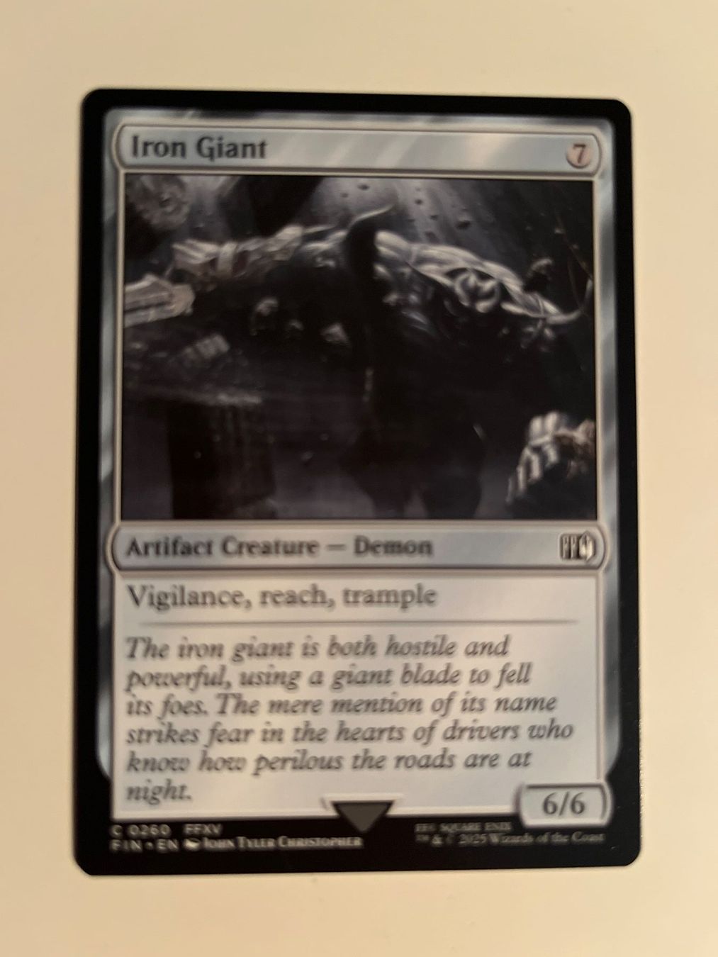 Magic The Gathering Carte collezionabili: 1 x Iron Giant - Magic: The Gathering - MtG – Usato da Kriens venduto da Shadi1980
