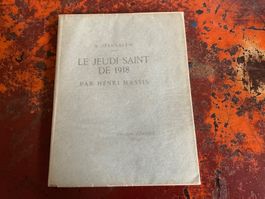 H.Massis Le Jeudi Saint de 1918 Fascicule