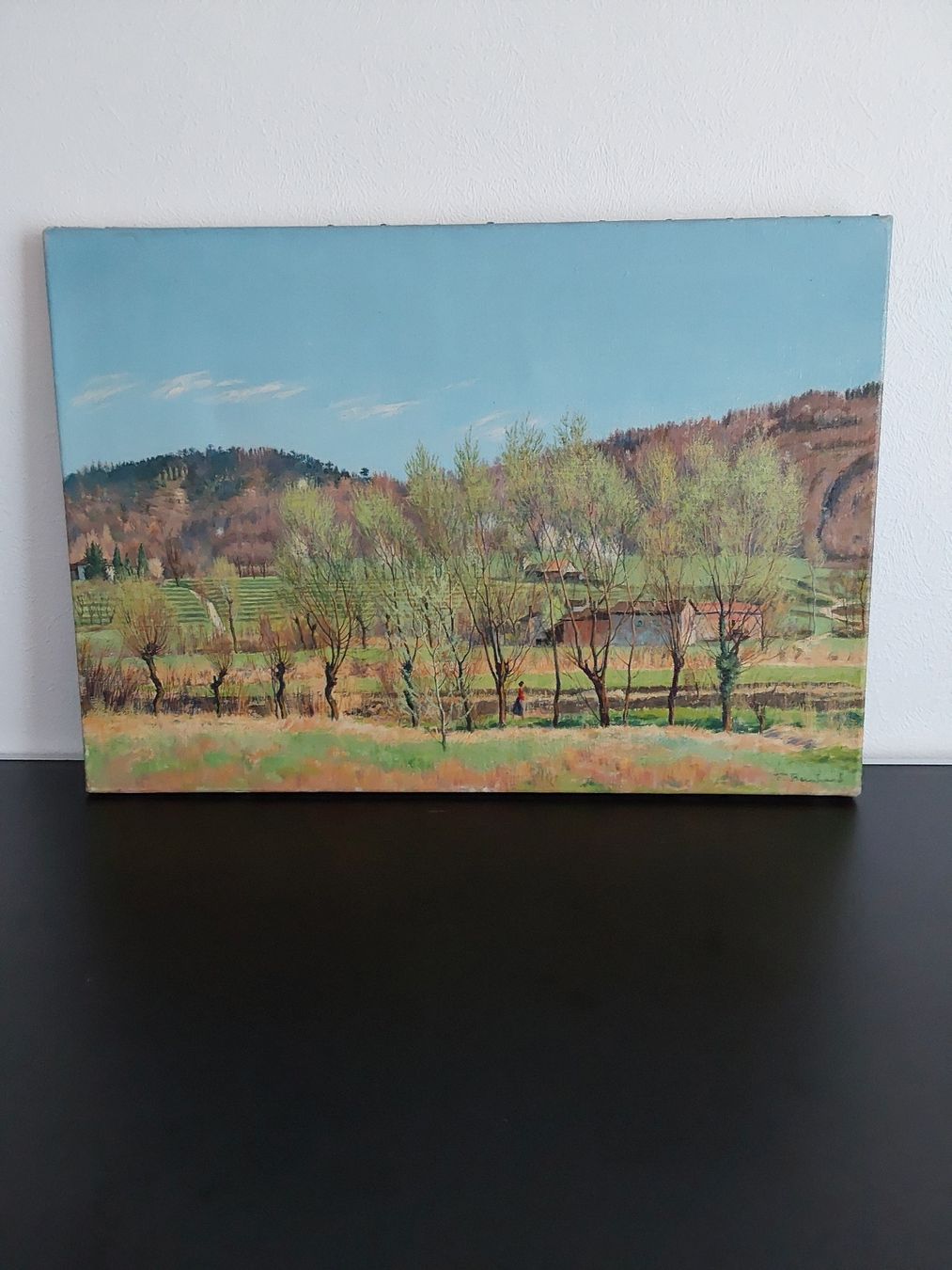 Dipinti: Fritz Bernhard. Oelbild 42x60cm. Signiert – Usato da Steinach venduto da Chilli1957