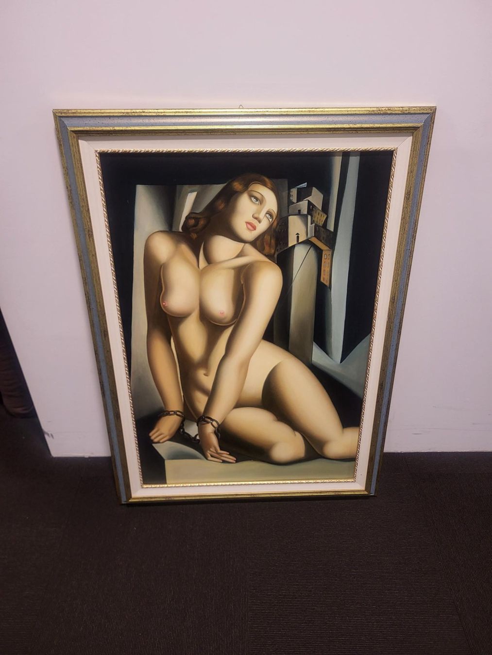 Dipinti: Dipinto di Tamara de Lempicka – Usato da Küssnacht am Rigi venduto da domusinterior 1