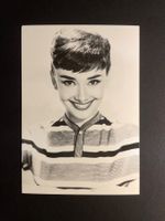NEU: Audrey Hepburn Postkarte unbeschrieben 1Stk (13/30)