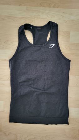 Sportoberteil Top Gymshark schwarz Grösse S 