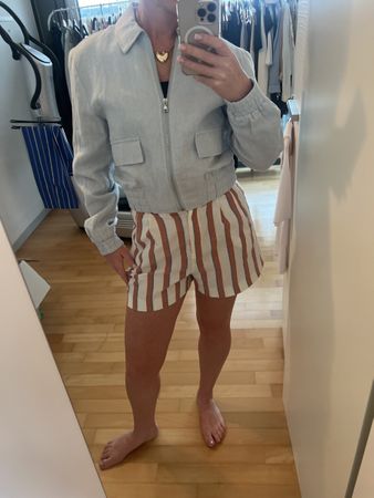 Reserved Blouson Jacke XS, Leinenmischung, Top Zustand!