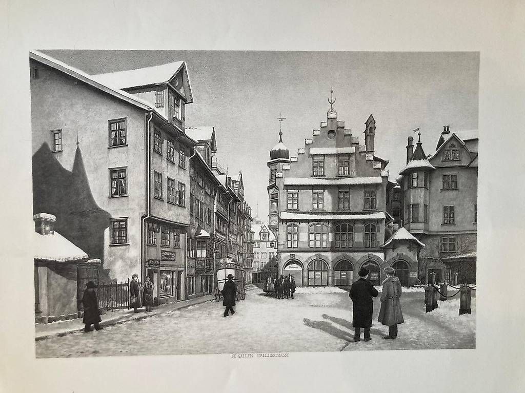 Grafica & Litografie: Lithographie Grösse 40 x 60 cm – Usato da Schwarzenbach SG venduto da ernesto3.6