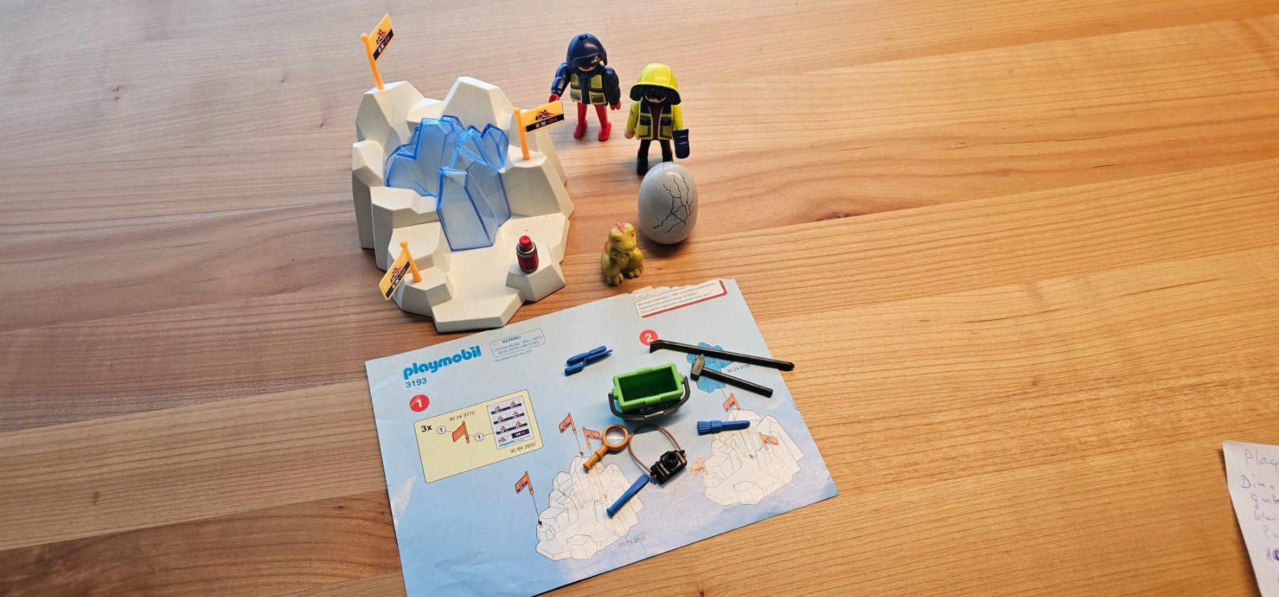 Playmobil Giocattoli: Playmobil 3193 Dino-Ei im Eis – Usato da Sempach venduto da Bdana 1