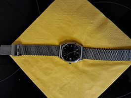Mirexal Automatik Uhr Datum Stahl Mesh Armband Uhr läuft
