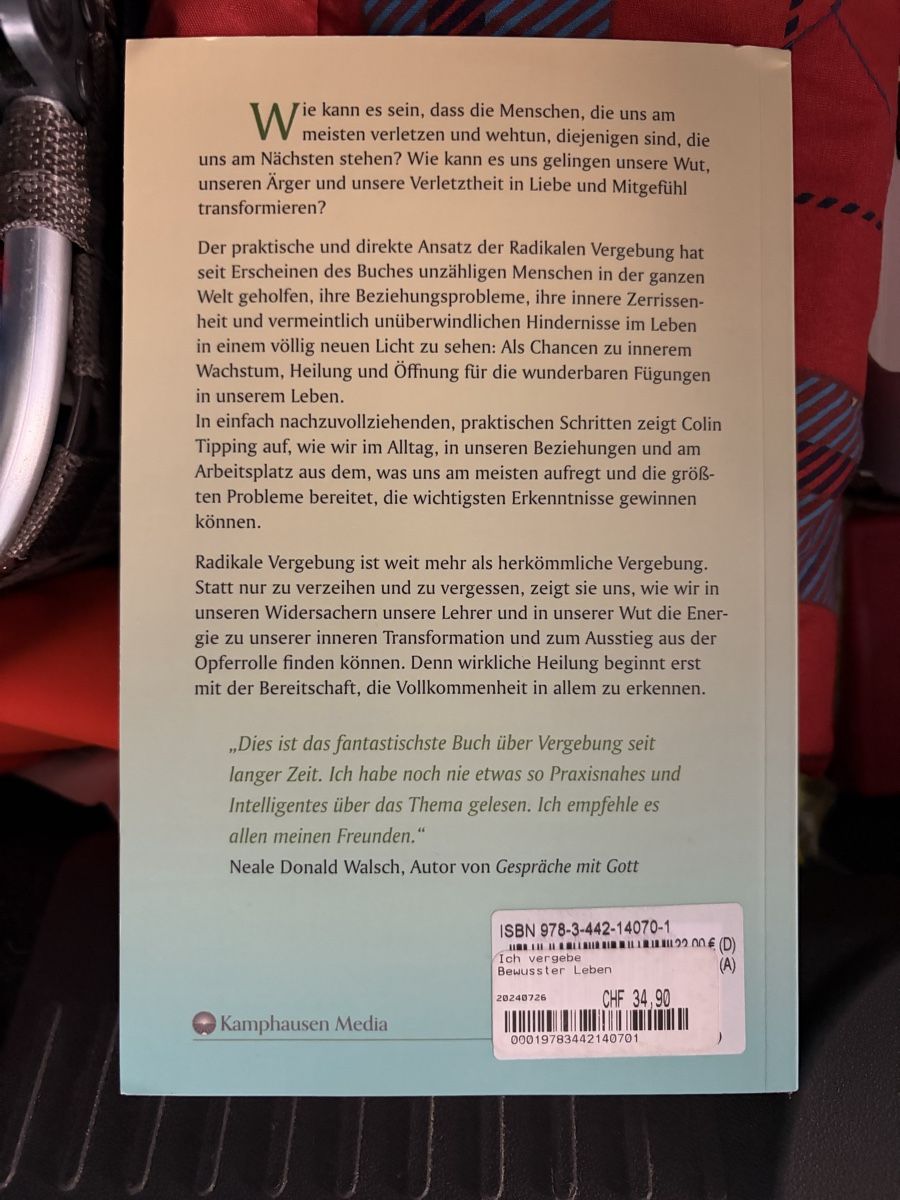 Bücher: Ich vergebe Buch – Gebraucht aus Bazenheid von tab_w525 1
