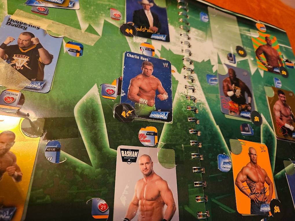 Tutti i francobolli: > 100 Wrestling Karten 2002/2004 – Usato da Roggliswil venduto da Amita59 1