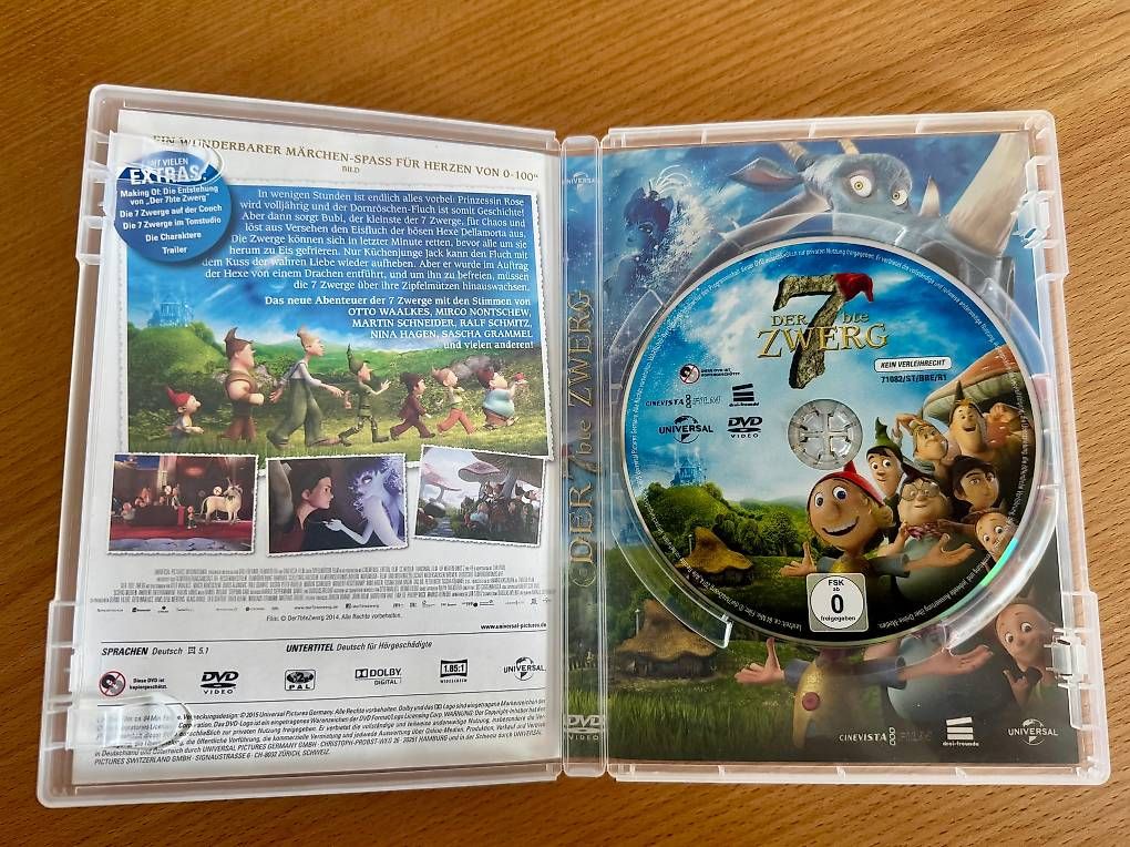 Tutti i DVDs: DVD - Der 7. Zwerg – Usato da Gersau venduto da walin_6442 1