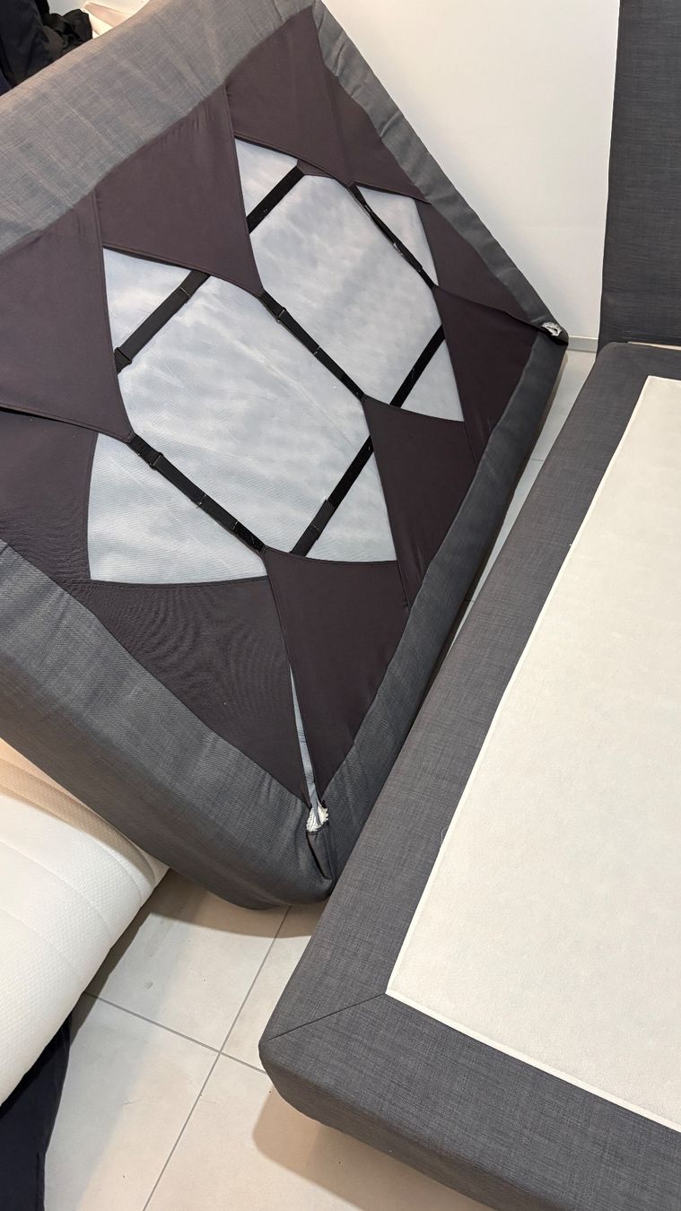 Tissus: Ikea Dunvik Boxspringbett- Bezug 140cm Bettbezug – D'occasion à Zürich par alivasalli 8