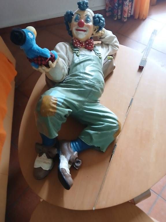 Statuette: Clown mit Globy – Usato da grenchen venduto da andrea47 1
