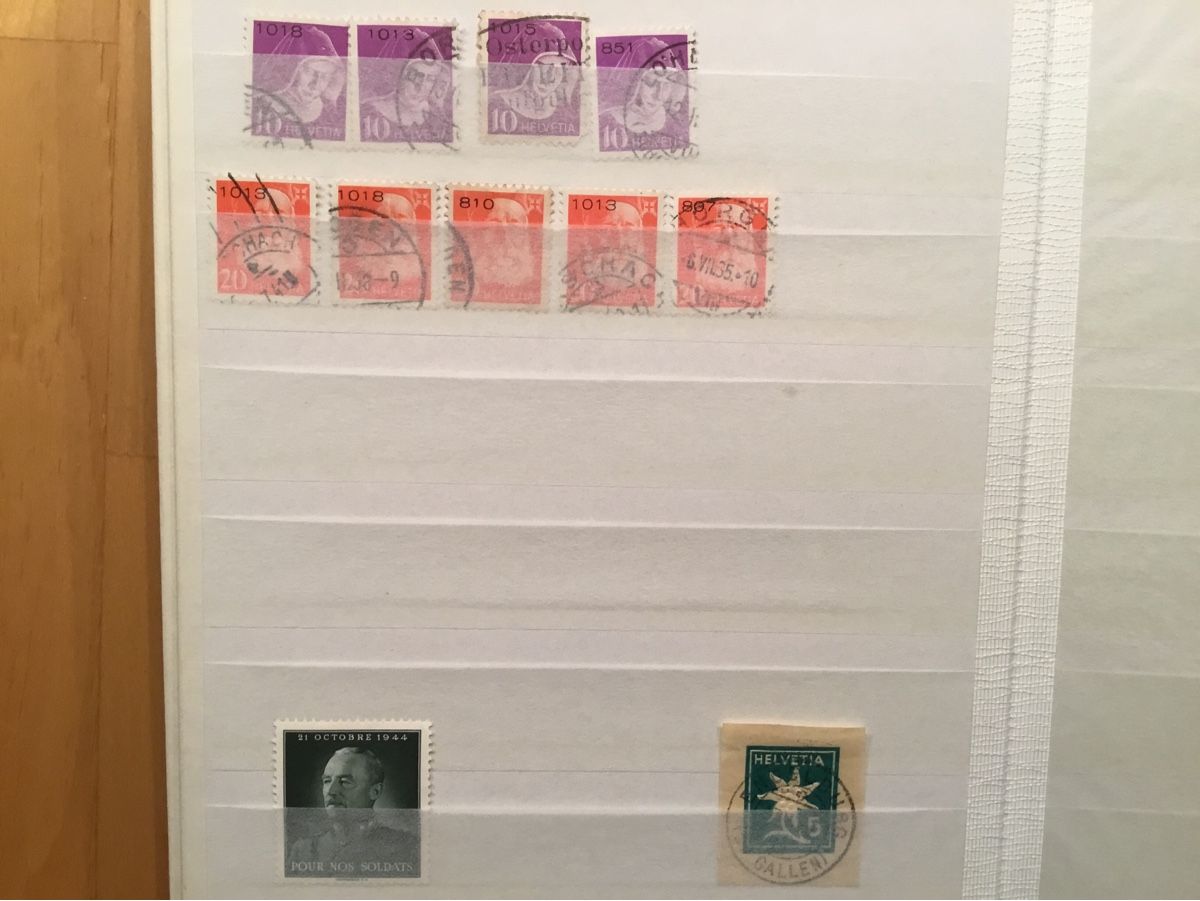 Alben: Briefmarkenalbum mit Sondermarken – Gebraucht aus steinach von Haudi5 4