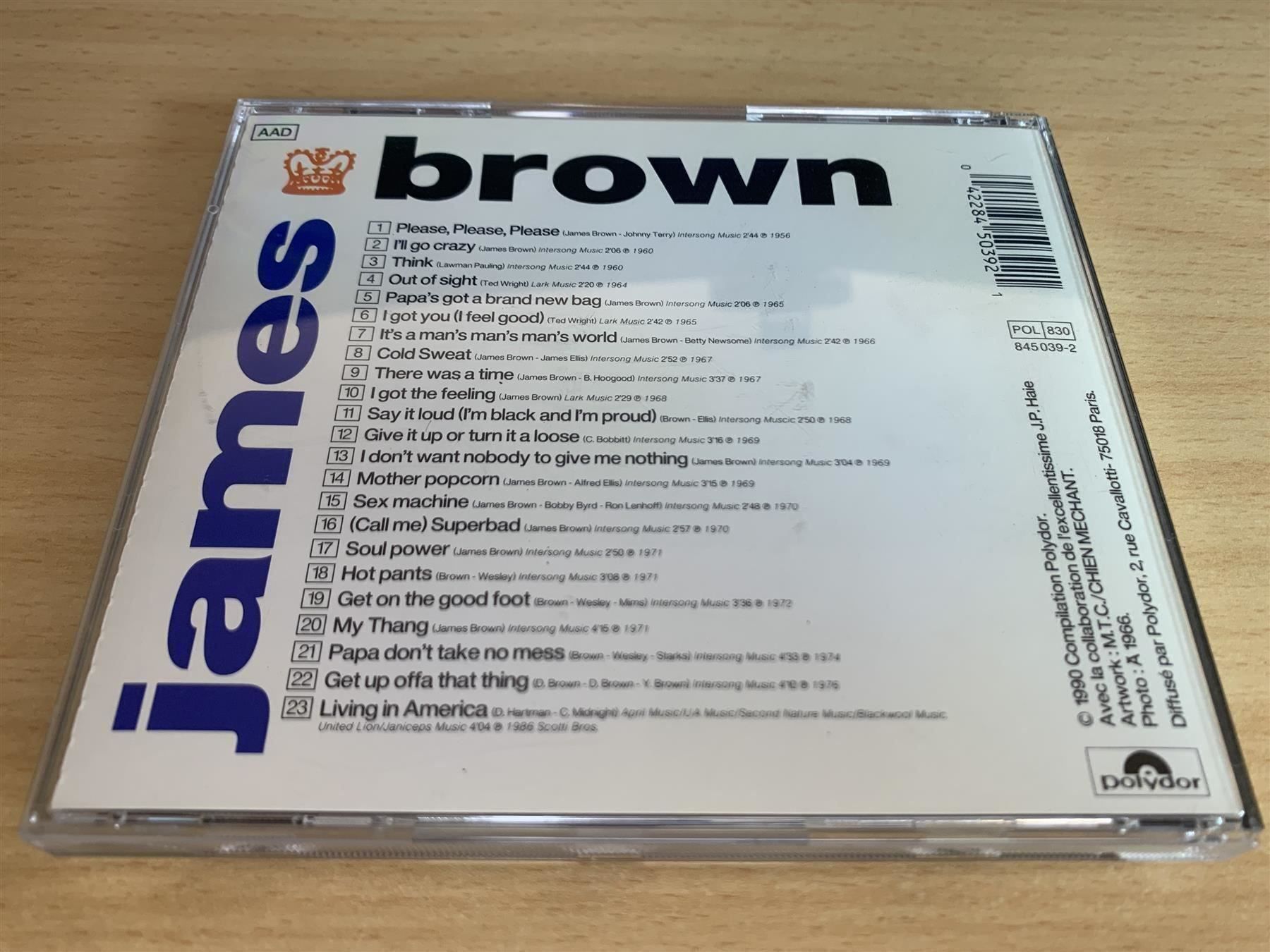CD: James Brown – Dance Machine – Usato da Rikon im Tösstal venduto da Alpenmutz 1