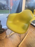 Vitra Eames Plastic Armchair RAR RE Schaukelstuhl verchromt