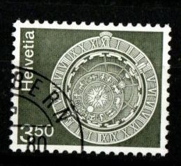 Alle Briefmarken: 1978/80 - Uhr am Zytglockenturm, Bern – Gebraucht aus Schaffhausen von poststamp