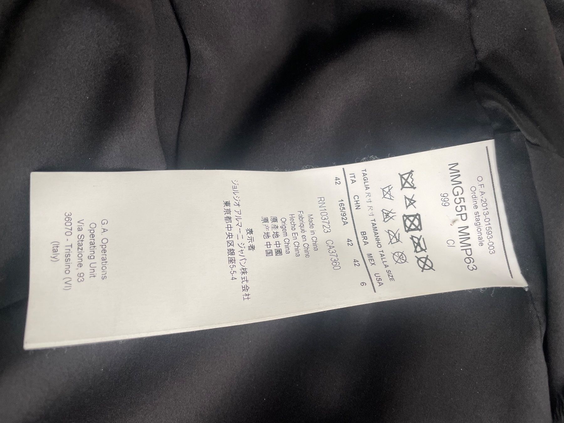 Armani Vestes: Armani collezioni – D'occasion à Breganzona par Madame65 3