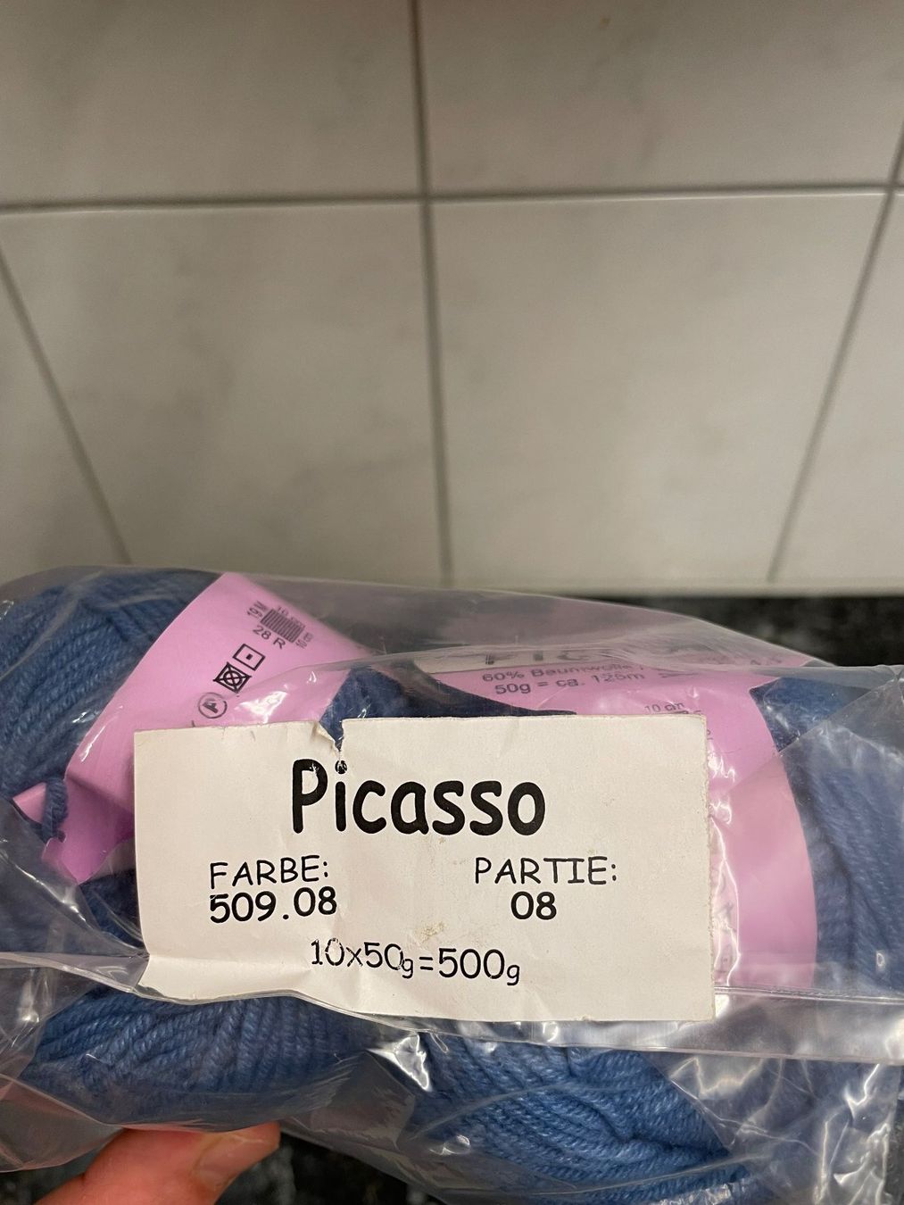Lana: Picasso Garn in Farbe 509.08 – Nuovo e nell'imballaggio originale da Huttwil venduto da mir_ghn5 2