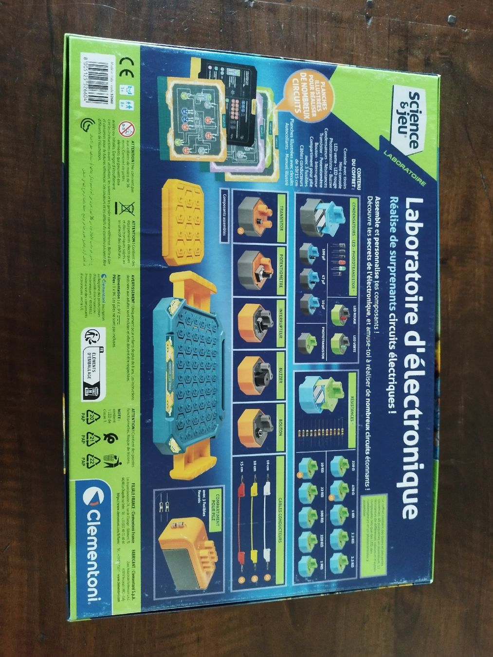 Clementoni Giochi: jeu laboratoire d' électronique de la marque Clementoni – Nuovo e nell'imballaggio originale da Lausanne venduto da francoco 3