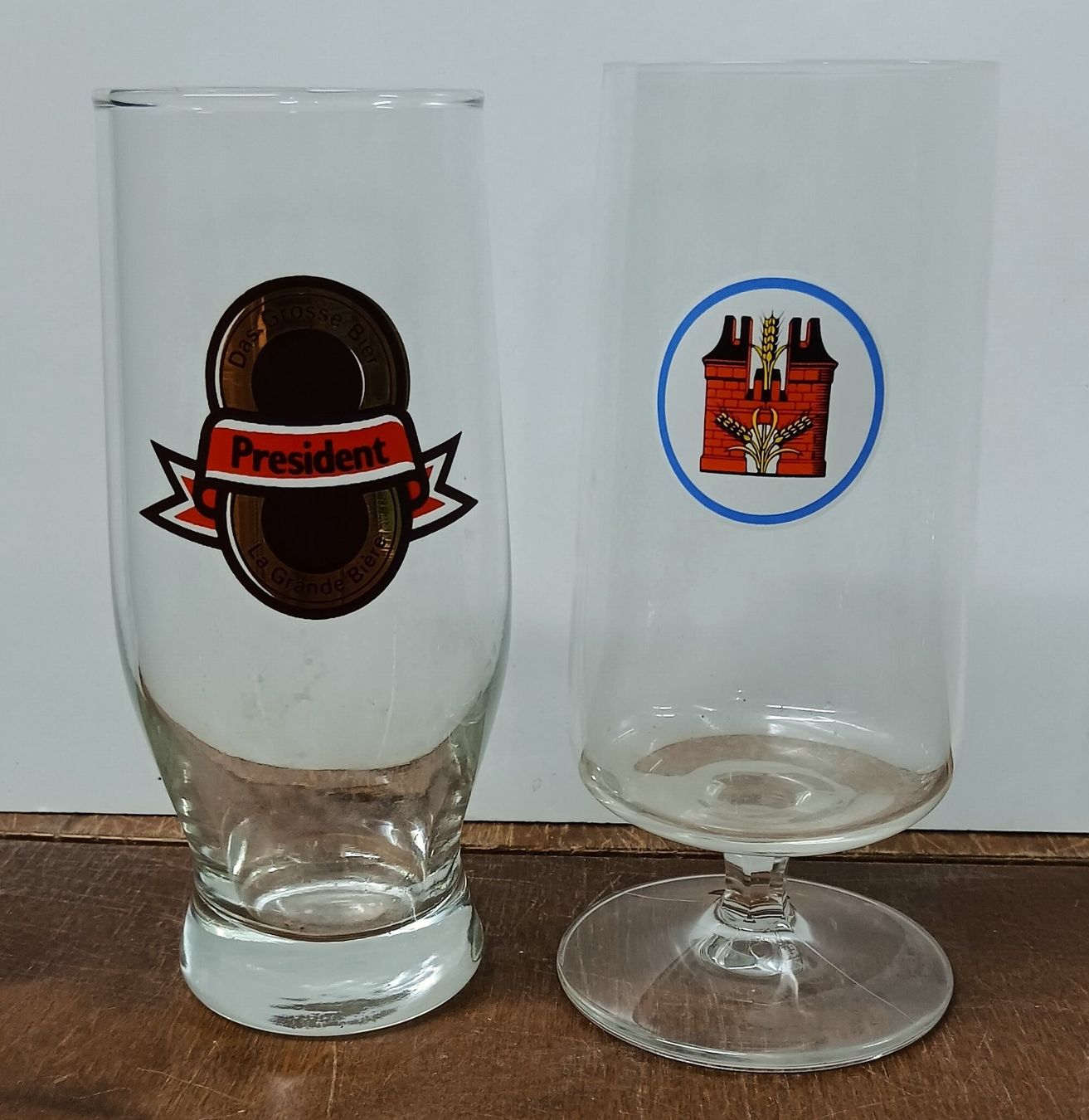 Feldschlösschen Bicchieri: 5 Bierglas Bier Brauerei Feldschlösschen – Usato da Lichtensteig venduto da B-B-Bier 1