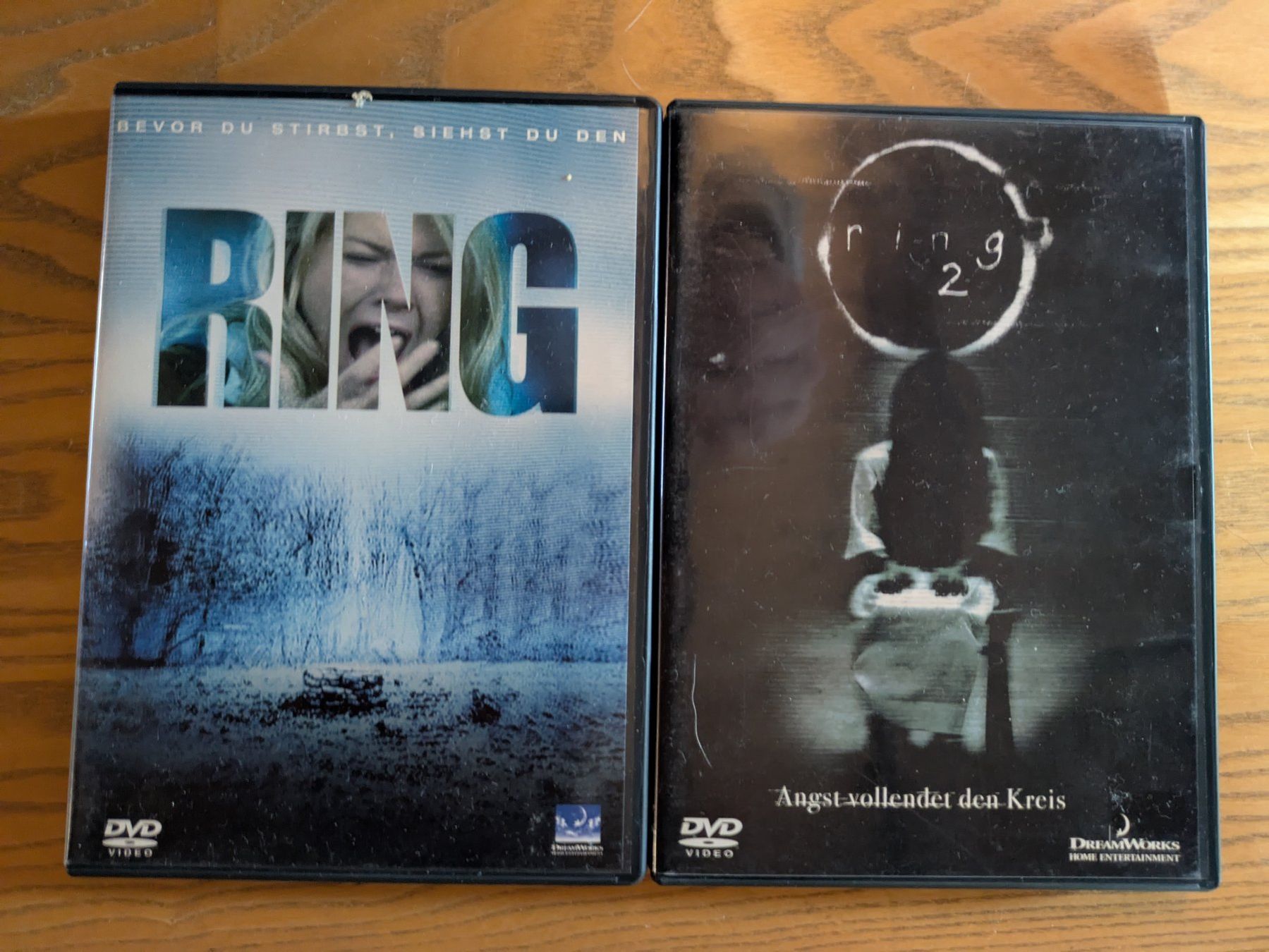 Tutti i DVDs: "The Ring" Teil 1 & 2 (2 DVD's) – Usato da Männedorf venduto da Pacer19