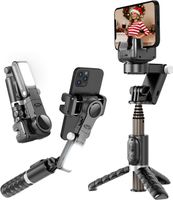 3-Achsen-Stabilisator Gimbal für Smartphone mit Licht