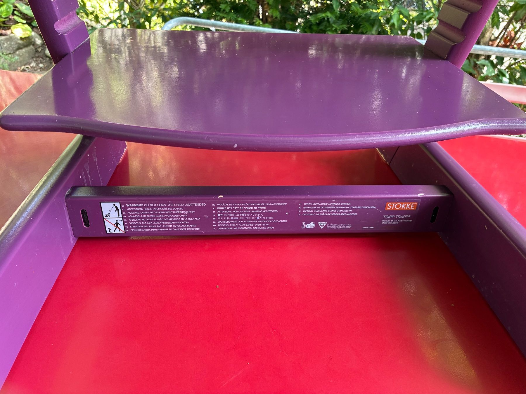 Stokke Hochstühle: Stokke Tripp Trapp Stuhl, violett – Gebraucht aus Wettingen von baeg_2000 3