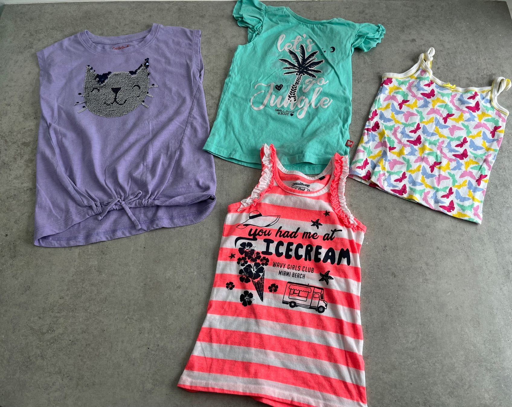 Lotti & Set di vestiti: 4 Shirts ca. Gr. 110/116 – Usato da Zollikofen venduto da spunk65