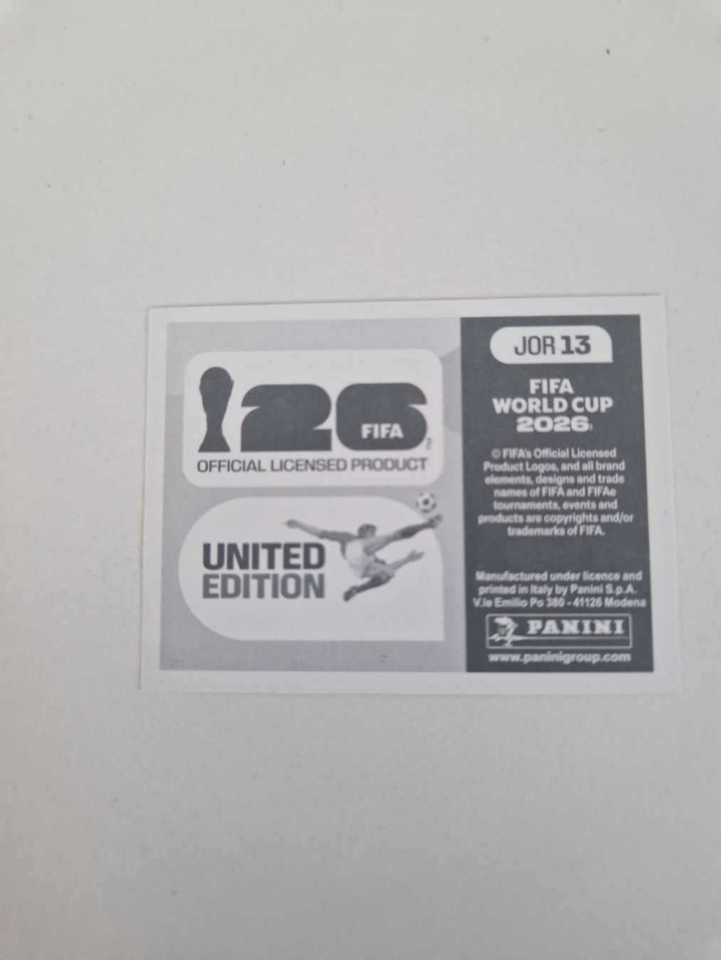 Panini Sammelbilder & Trading cards: Panini Sticker JOR13 – Neu (gemäss Beschreibung) aus Stüsslingen von white_angel86 1