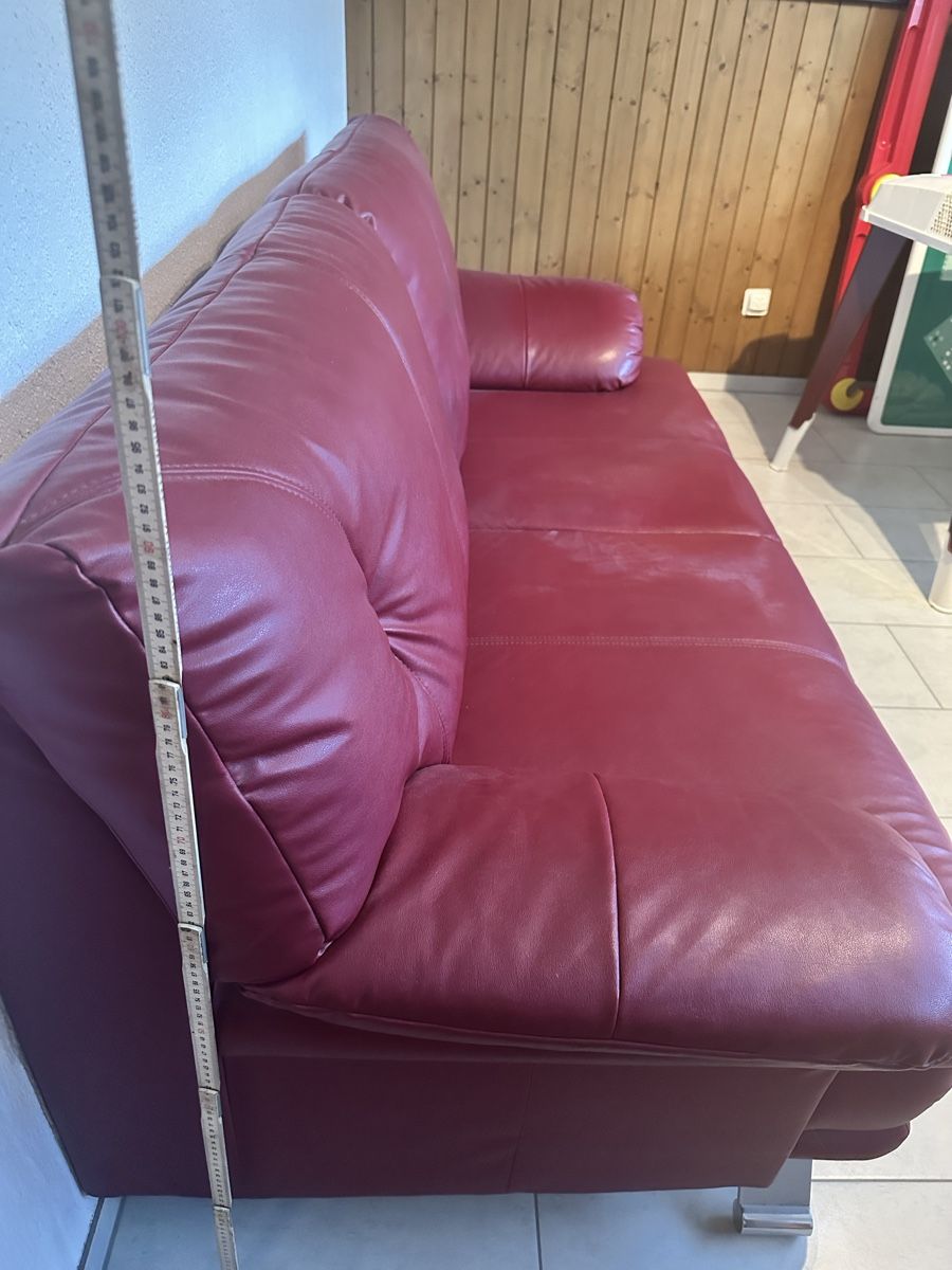Divani: Kunstleder Sofa – Usato da Gunzgen venduto da Pimsu