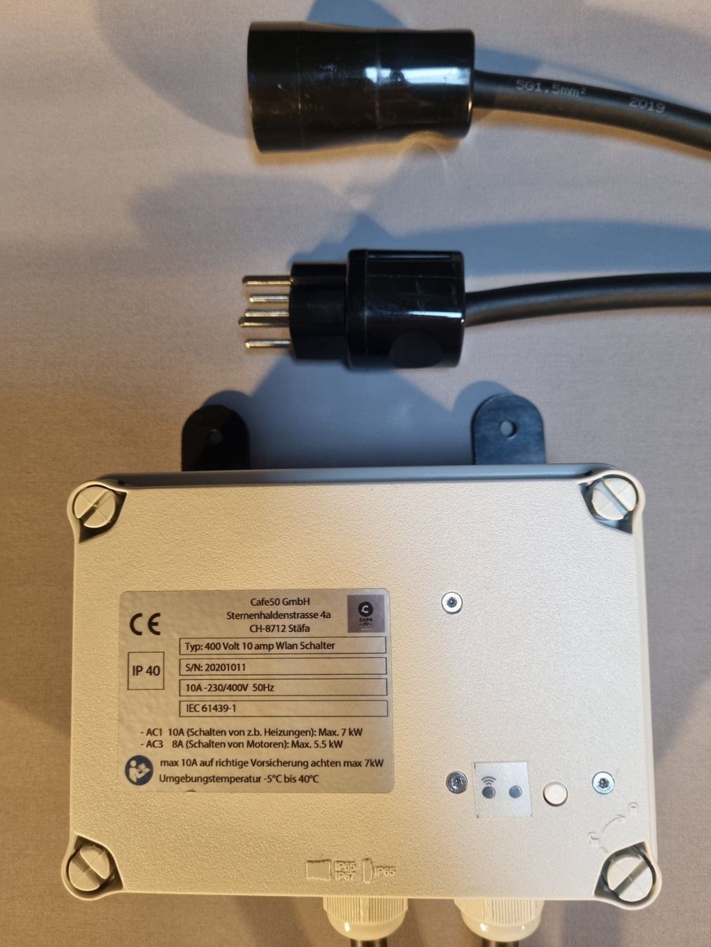 Interruttori: 400/380 Volt Wlan-schalter 10 Amp. – Usato da Feldbach venduto da treibkraft 3