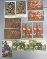 Lot 11  Bundesfeierkarten 1910-1913; davon 7 gelaufen