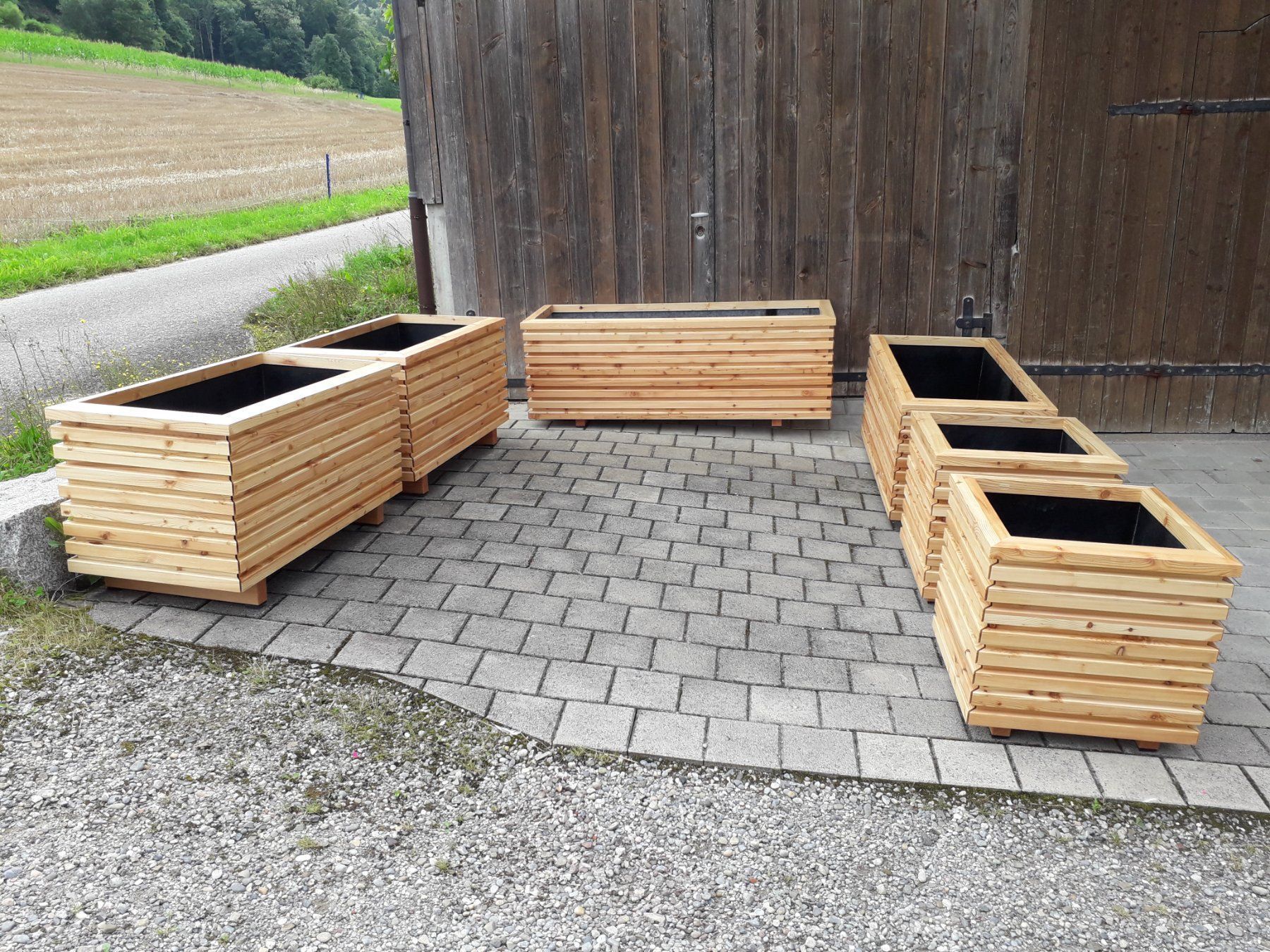 Vasi per fiori: Blumentröge Holz – Nuovo (secondo la descrizione) da Weiach venduto da schaer87 1