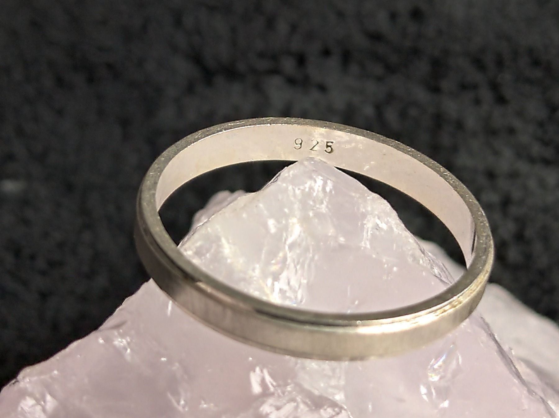 Anelli: Ring Silber 925 matt – Usato da Istighofen venduto da Ringparadies 2