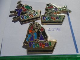 3 ver. Pierrot Glace Pins (L278)